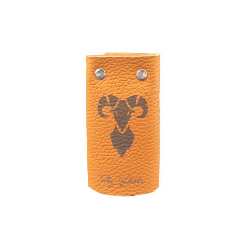 Port Chei din Piele Naturala Zodia Berbec 11 x 6, 5 x 3cm Port Chei din Piele Naturala Zodia Berbec 11 x 6, 5 x 3cm