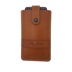 Husa Telefon Universala tip Mobil Slide din piele naturala Tolby Valenti, 17 x 10 x 0,5 cm