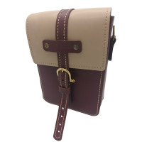 Geanta de piele naturala, Tolby Valenti, barbateasca bordo si alb 22 cm x 16 cm x 5,5 cm Geanta de piele naturala, Tolby Valenti, barbateasca bordo si alb 22 cm x 16 cm x 5,5 cm